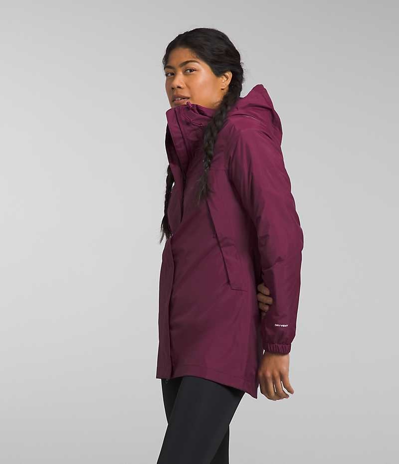 The North Face Antora Parka Kadın Bordo | ISTANBUL YAHX