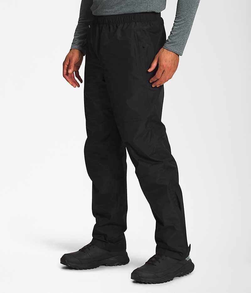The North Face Antora Yağmur Pantolonu Erkek Siyah | TÜRKIYE YOBT