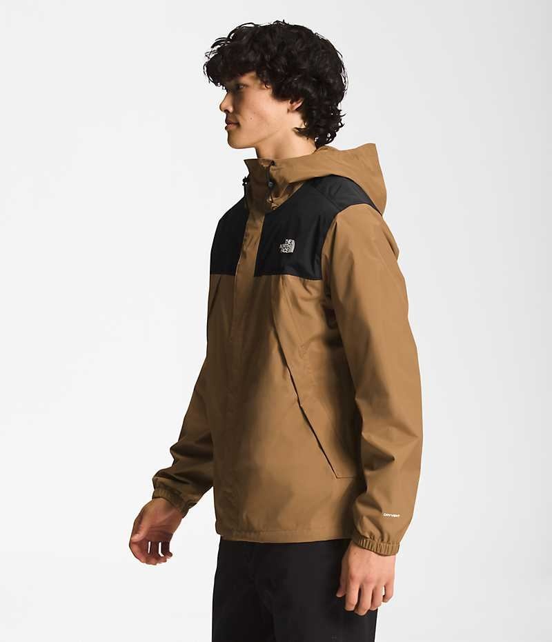 The North Face Antora Yağmurluk Erkek Siyah Kahverengi | TÜRKIYE WFEO