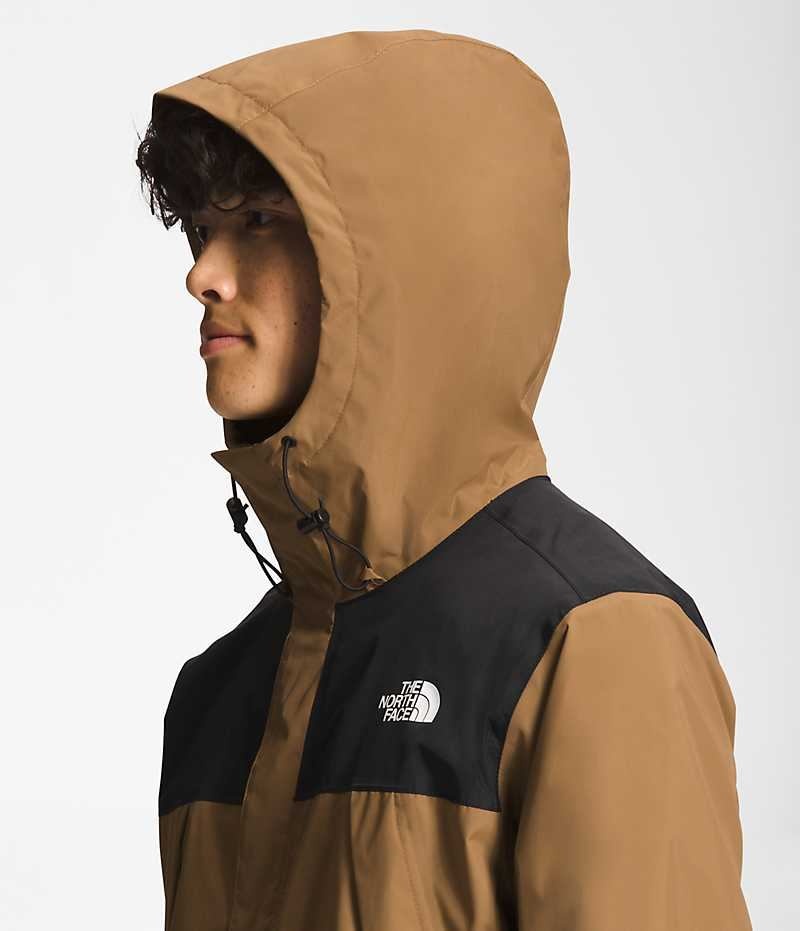 The North Face Antora Yağmurluk Erkek Siyah Kahverengi | TÜRKIYE WFEO