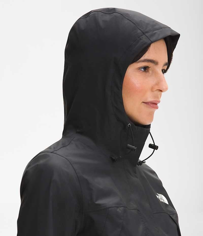 The North Face Antora Yağmurluk Kadın Siyah | TÜRKIYE YICB