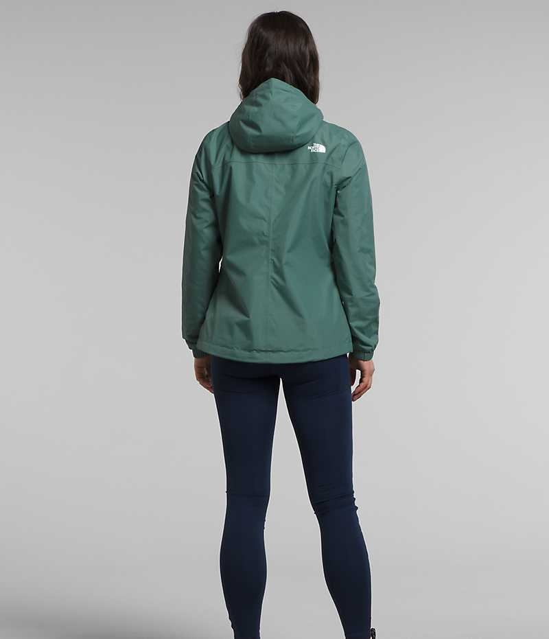 The North Face Antora Yağmurluk Kadın Yeşil | TÜRKIYE BPWV