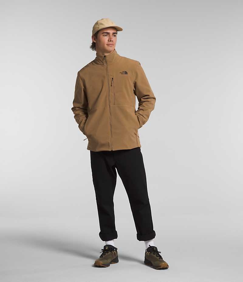 The North Face Apex Bionic 3 Softshell Ceket Erkek Kahverengi | ISTANBUL FKMO