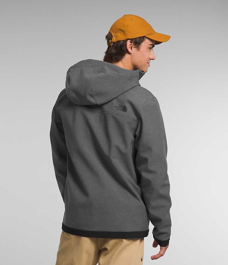 The North Face Apex Bionic 3 Softshell Ceket Erkek Koyu Gri | TÜRKIYE ALMG