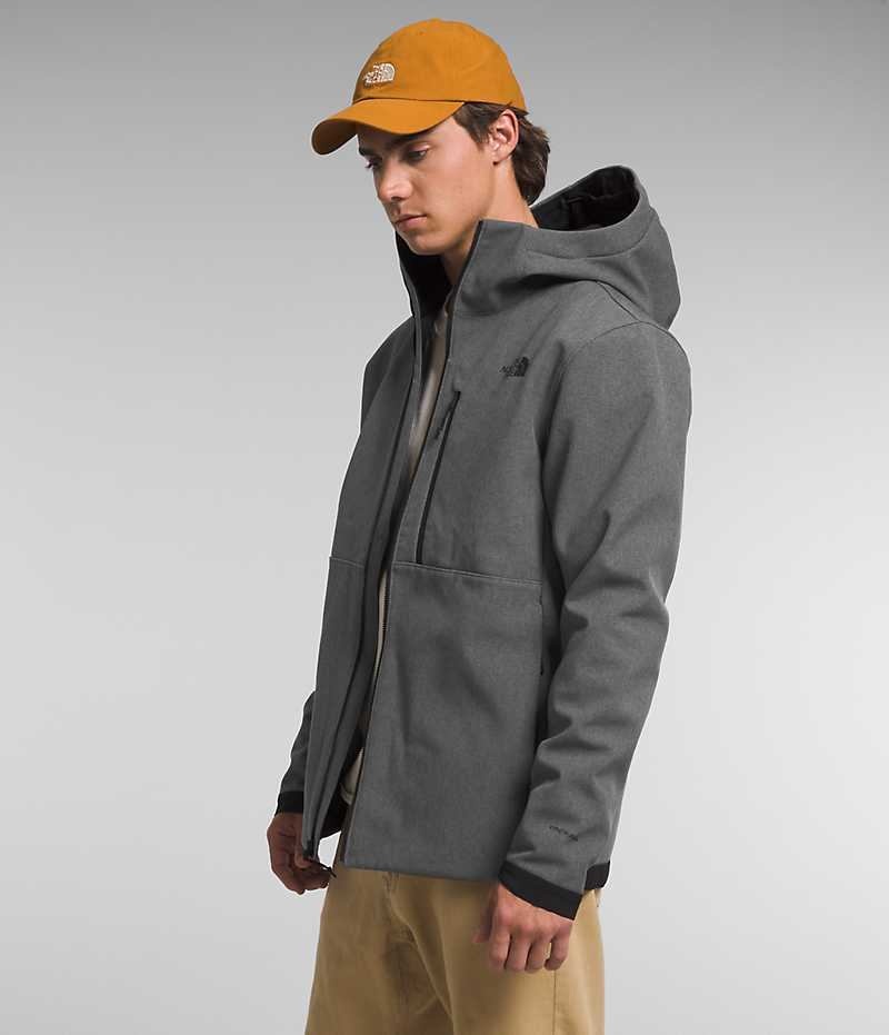 The North Face Apex Bionic 3 Softshell Ceket Erkek Koyu Gri | TÜRKIYE ALMG