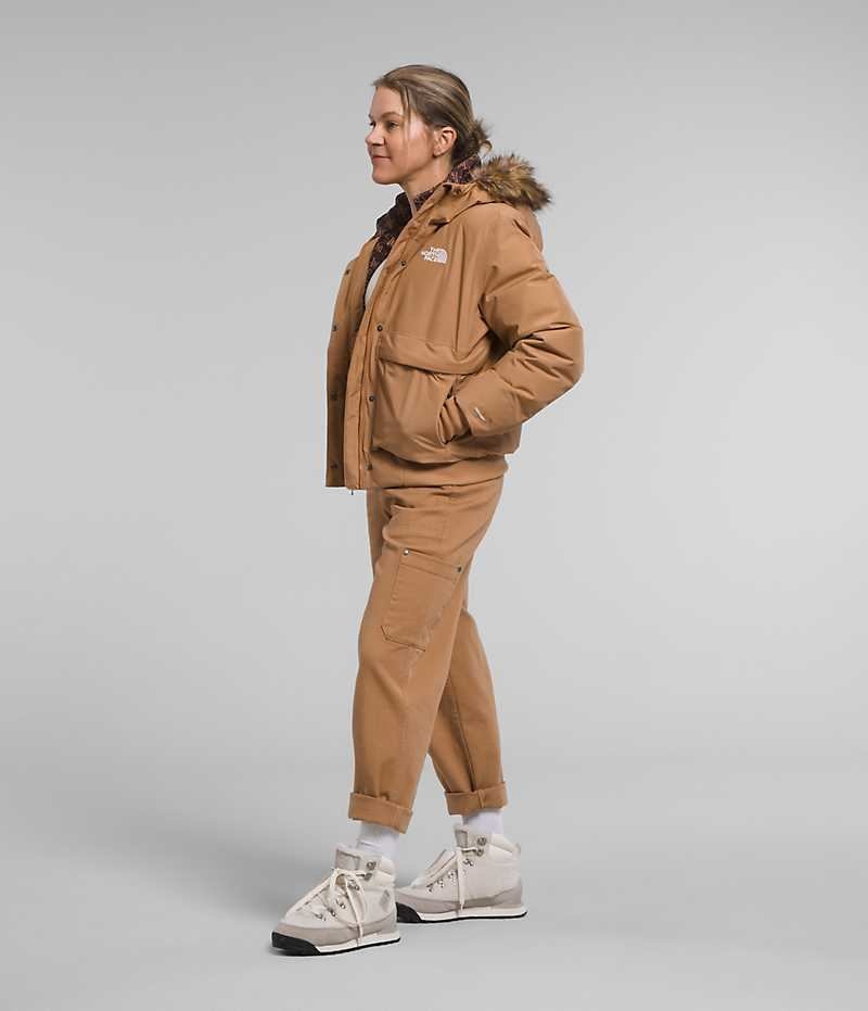 The North Face Arctic Bomber Mont Kadın Kahverengi | TÜRKIYE IAWF
