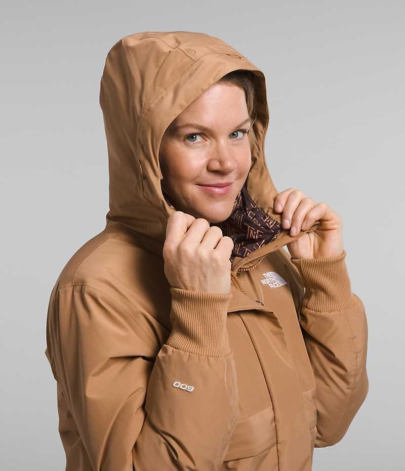 The North Face Arctic Bomber Mont Kadın Kahverengi | TÜRKIYE IAWF