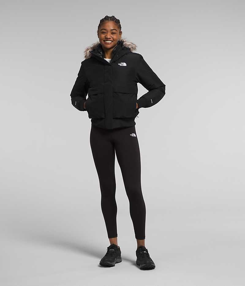 The North Face Arctic Bomber Mont Kadın Siyah | TÜRKIYE RZFV