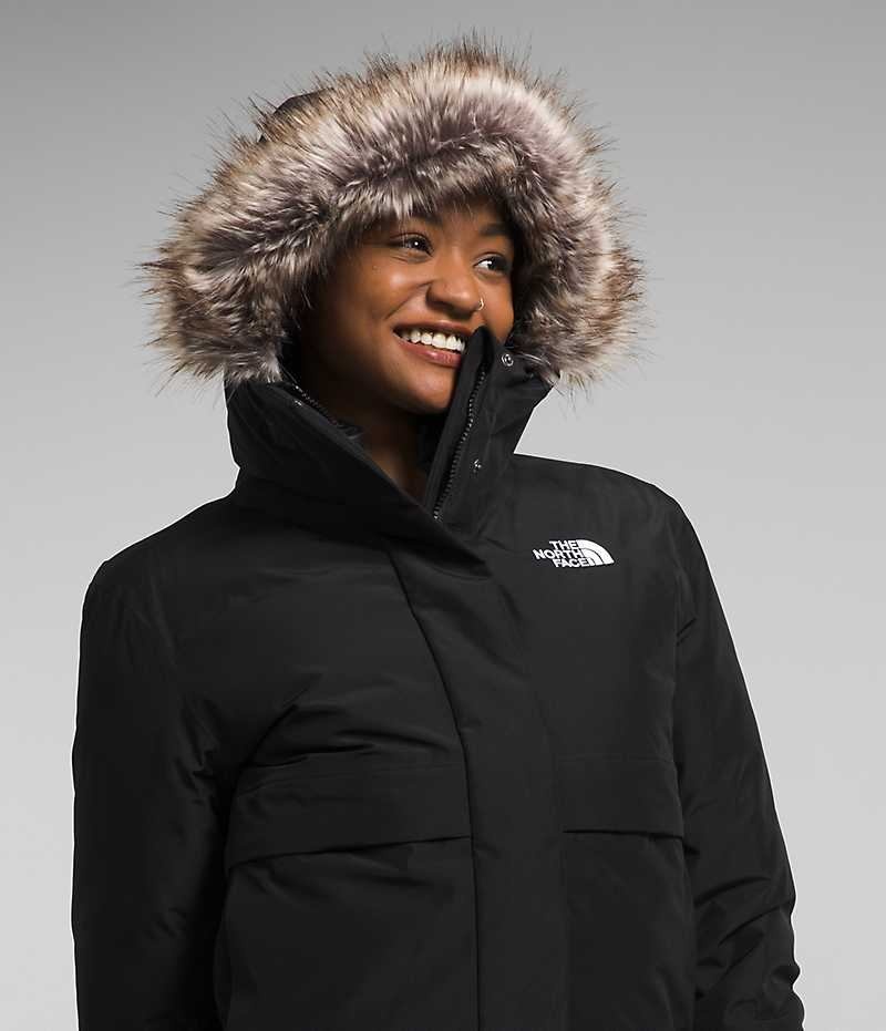The North Face Arctic Bomber Mont Kadın Siyah | TÜRKIYE RZFV