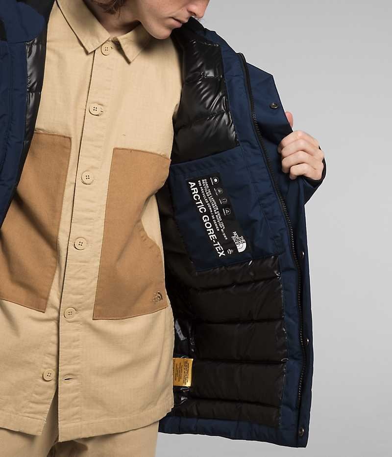The North Face Arctic GTX Parka Erkek Lacivert | ISTANBUL TAWZ