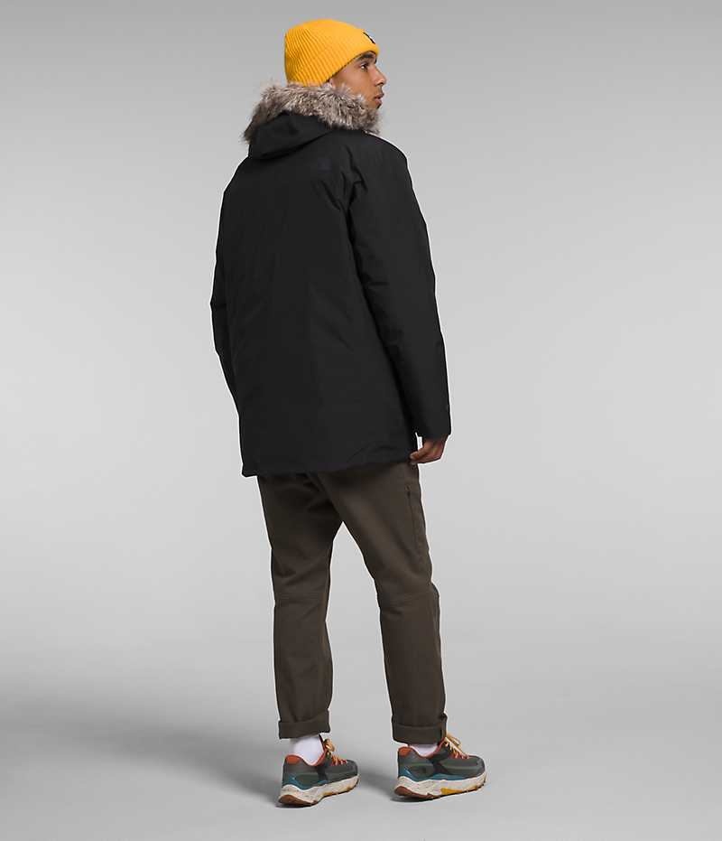 The North Face Arctic GTX Parka Erkek Siyah | TÜRKIYE ZPEC