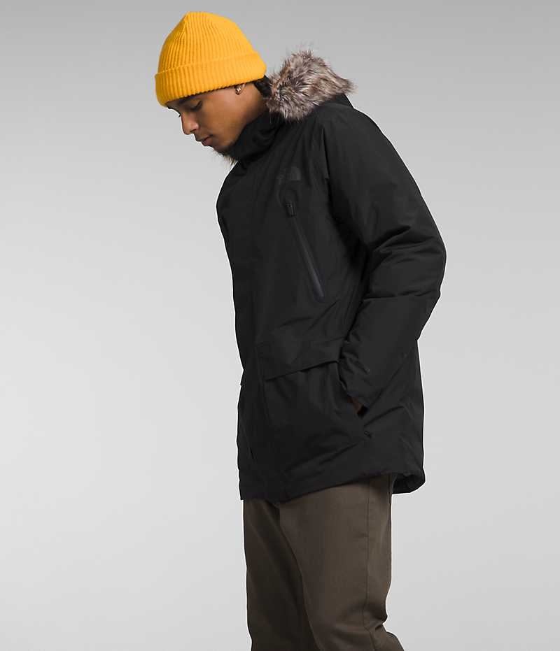 The North Face Arctic GTX Parka Erkek Siyah | TÜRKIYE ZPEC