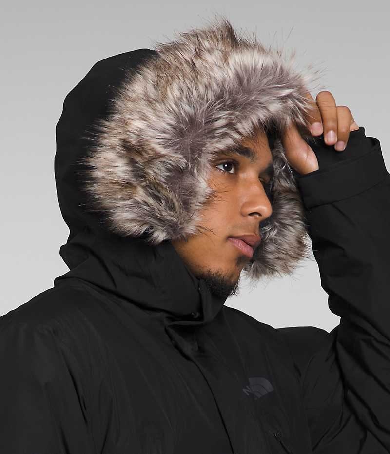 The North Face Arctic GTX Parka Erkek Siyah | TÜRKIYE ZPEC