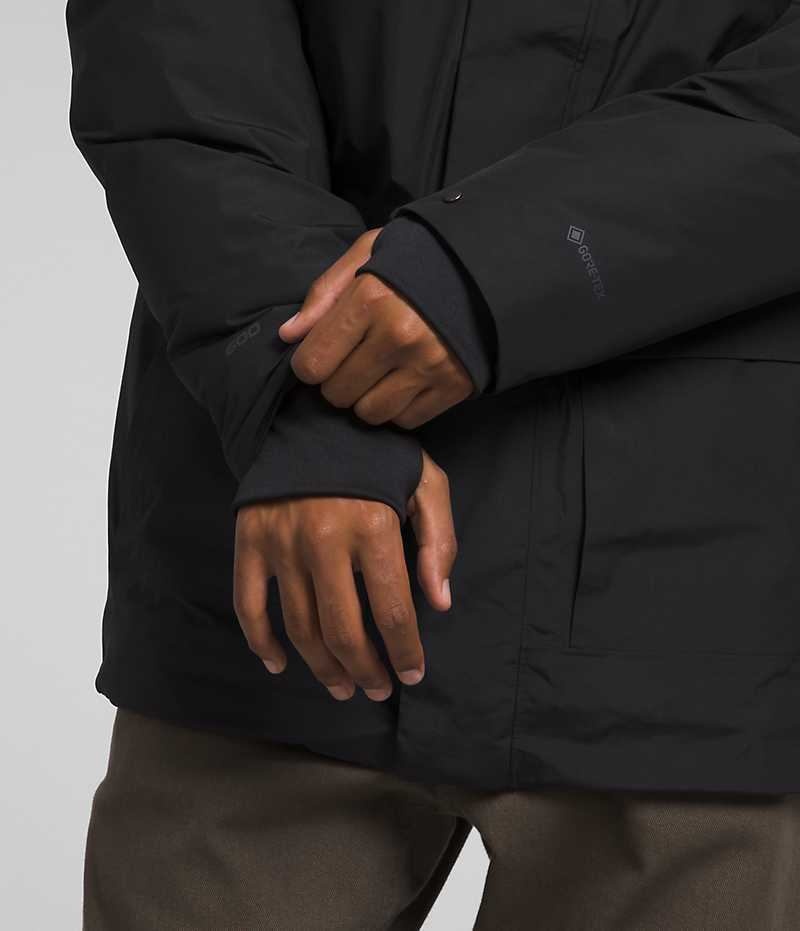 The North Face Arctic GTX Parka Erkek Siyah | TÜRKIYE ZPEC