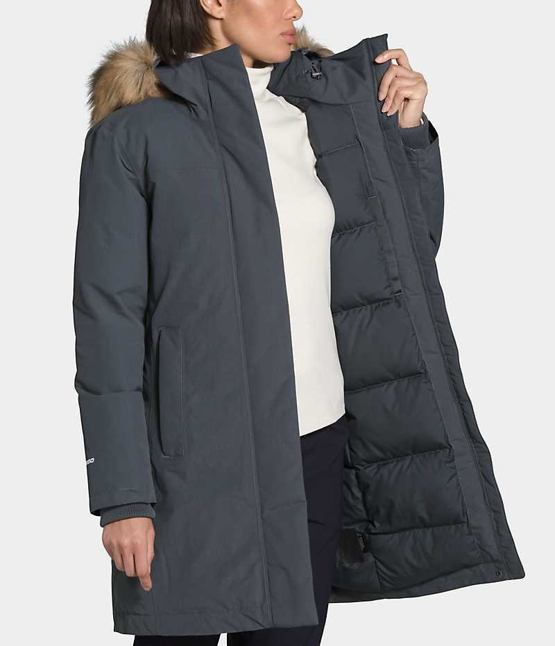 The North Face Arctic Parka Kadın Gri | TÜRKIYE NPQM