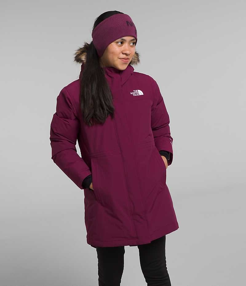 The North Face Arctic Parka Kiz Çocuk Bordo | ISTANBUL IJUF