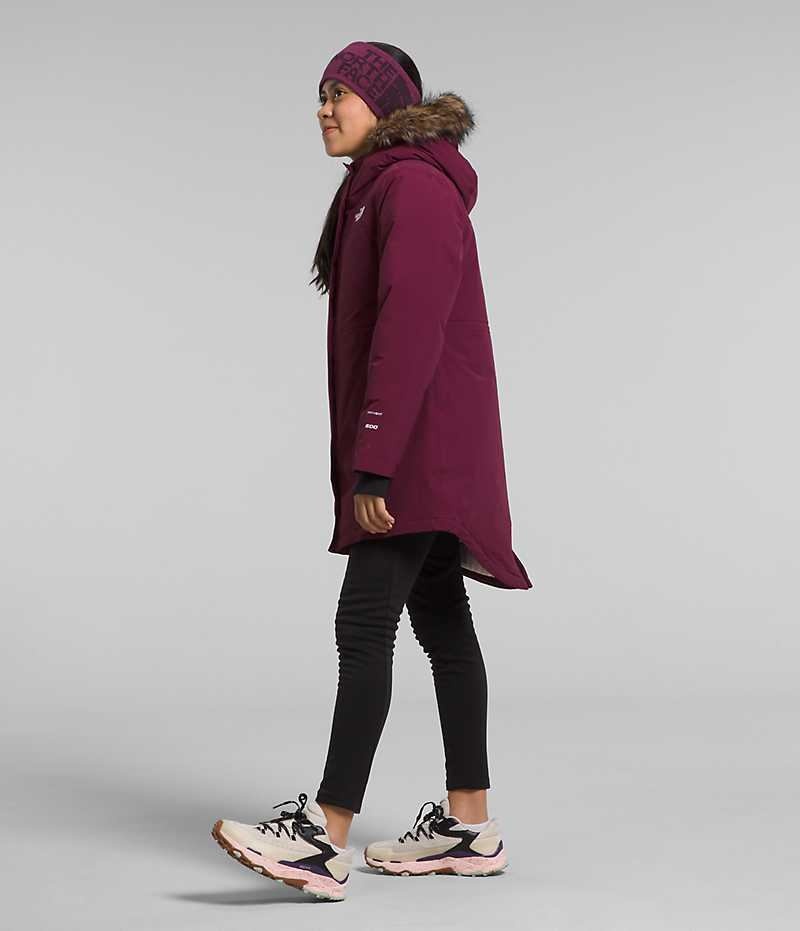 The North Face Arctic Parka Kiz Çocuk Bordo | ISTANBUL IJUF