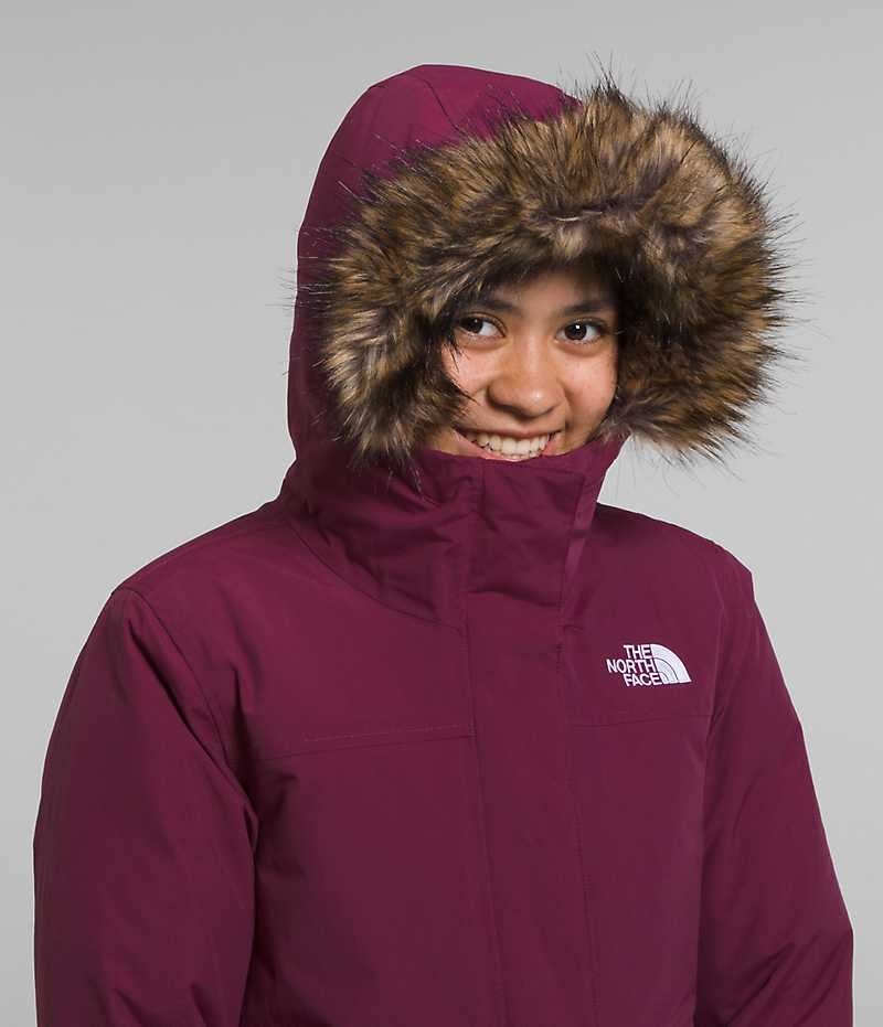 The North Face Arctic Parka Kiz Çocuk Bordo | ISTANBUL IJUF