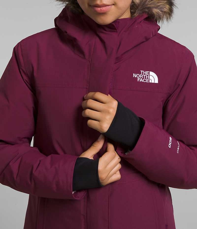 The North Face Arctic Parka Kiz Çocuk Bordo | ISTANBUL IJUF