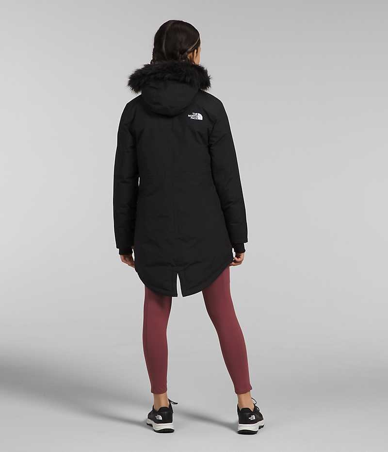 The North Face Arctic Parka Kiz Çocuk Siyah | TÜRKIYE WHZB
