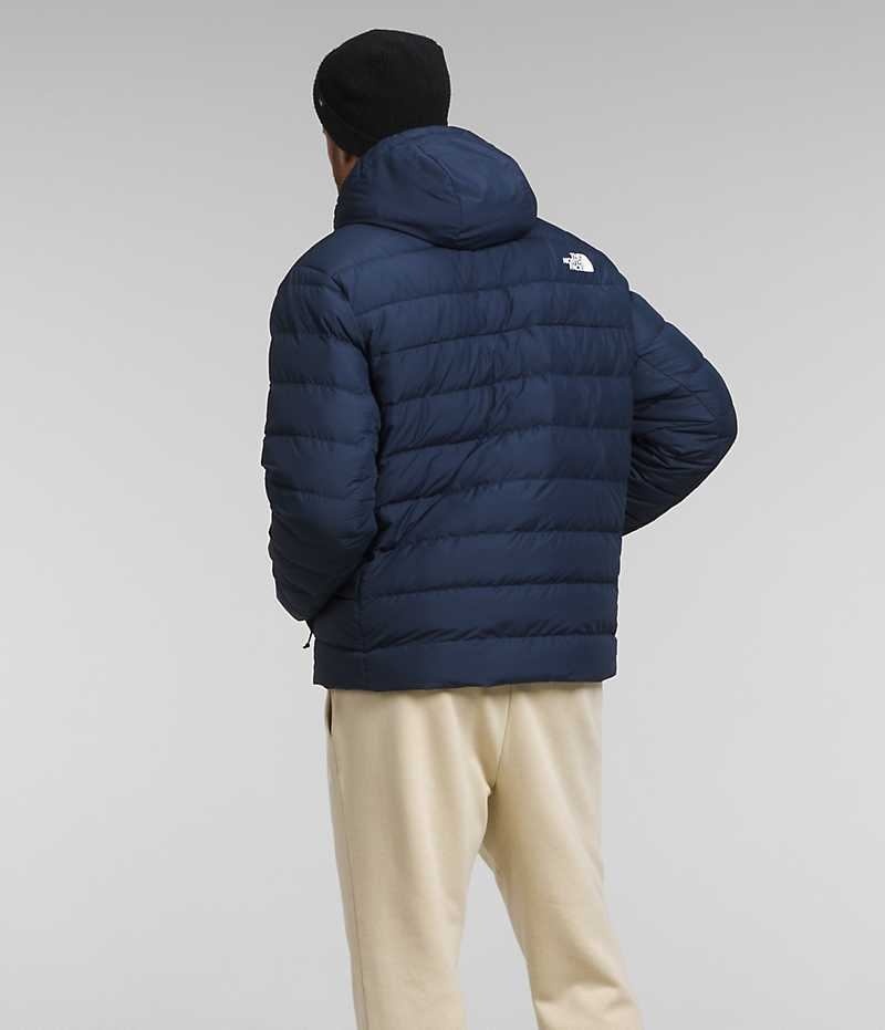 The North Face Big Aconcagua 3 Hoodie Aşağı Ceket Erkek Lacivert | TÜRKIYE YVLE