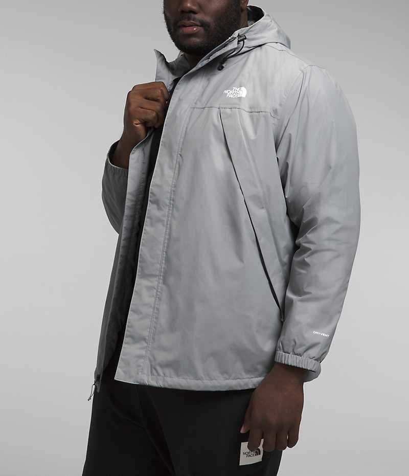 The North Face Big Antora Yağmurluk Erkek Gri | TÜRKIYE APNE