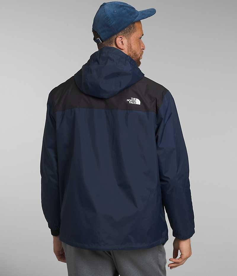 The North Face Big Antora Yağmurluk Erkek Lacivert Siyah | TÜRKIYE VRAU
