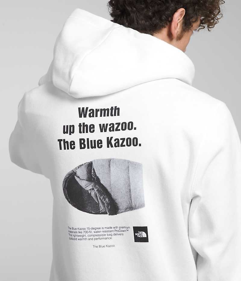 The North Face Brand Proud Kapşonlu Erkek Beyaz | TÜRKIYE DOZV