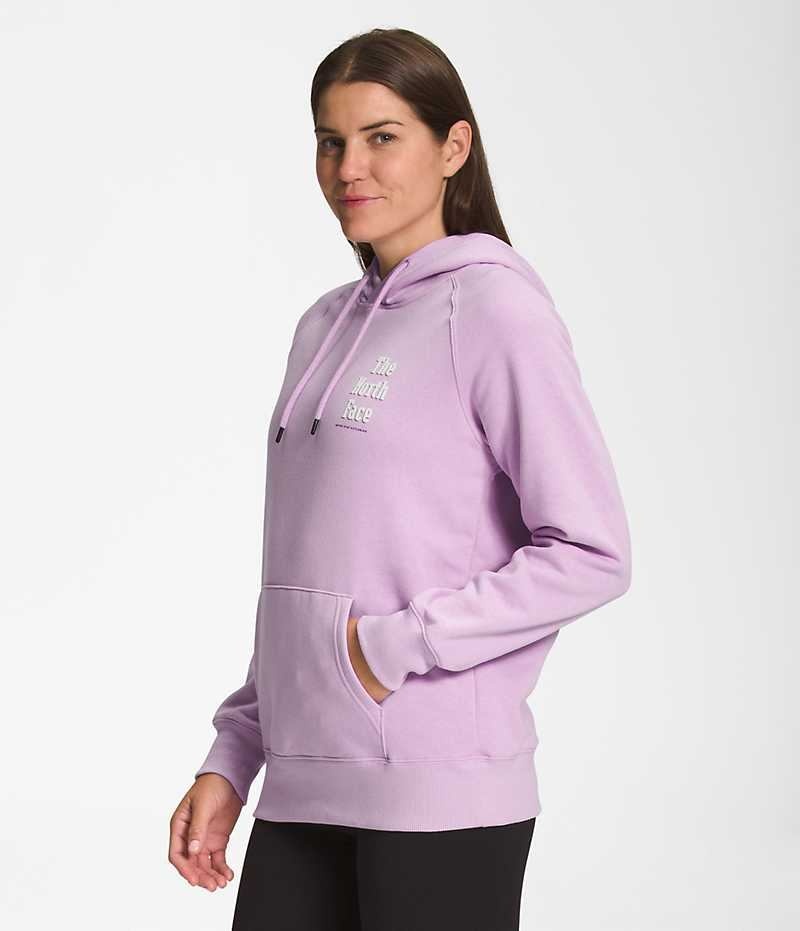 The North Face Brand Proud Kapşonlu Kadın Lavanta | ISTANBUL BAYX