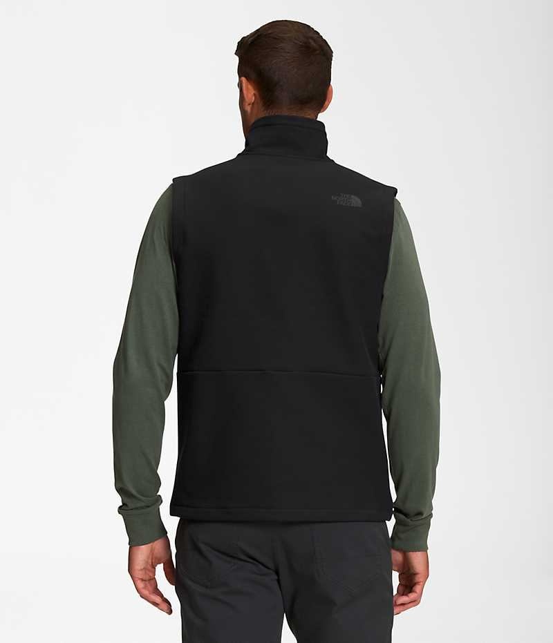 The North Face Camden Soft Shell Yelek Erkek Siyah | TÜRKIYE FRJA