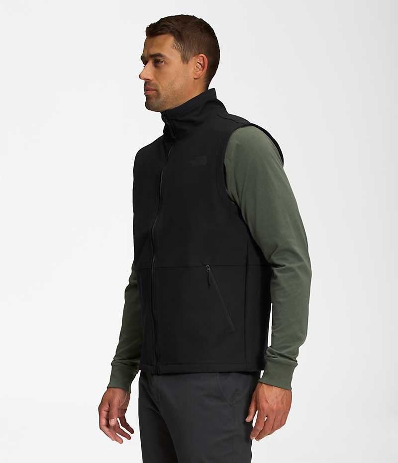 The North Face Camden Soft Shell Yelek Erkek Siyah | TÜRKIYE FRJA