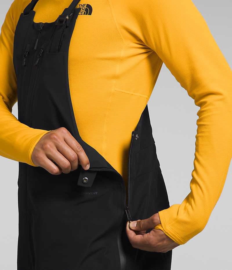The North Face Ceptor Bib Pantolon Erkek Siyah | TÜRKIYE XAUB