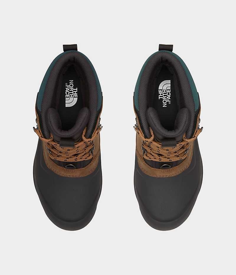 The North Face Chilkat V 400 Su Geçirmez Kışlık Bot Erkek Kahverengi Siyah | ISTANBUL GJHQ