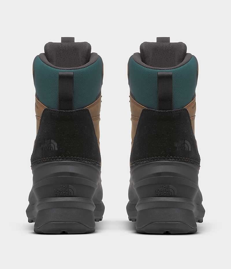 The North Face Chilkat V 400 Su Geçirmez Kışlık Bot Erkek Kahverengi Siyah | ISTANBUL GJHQ