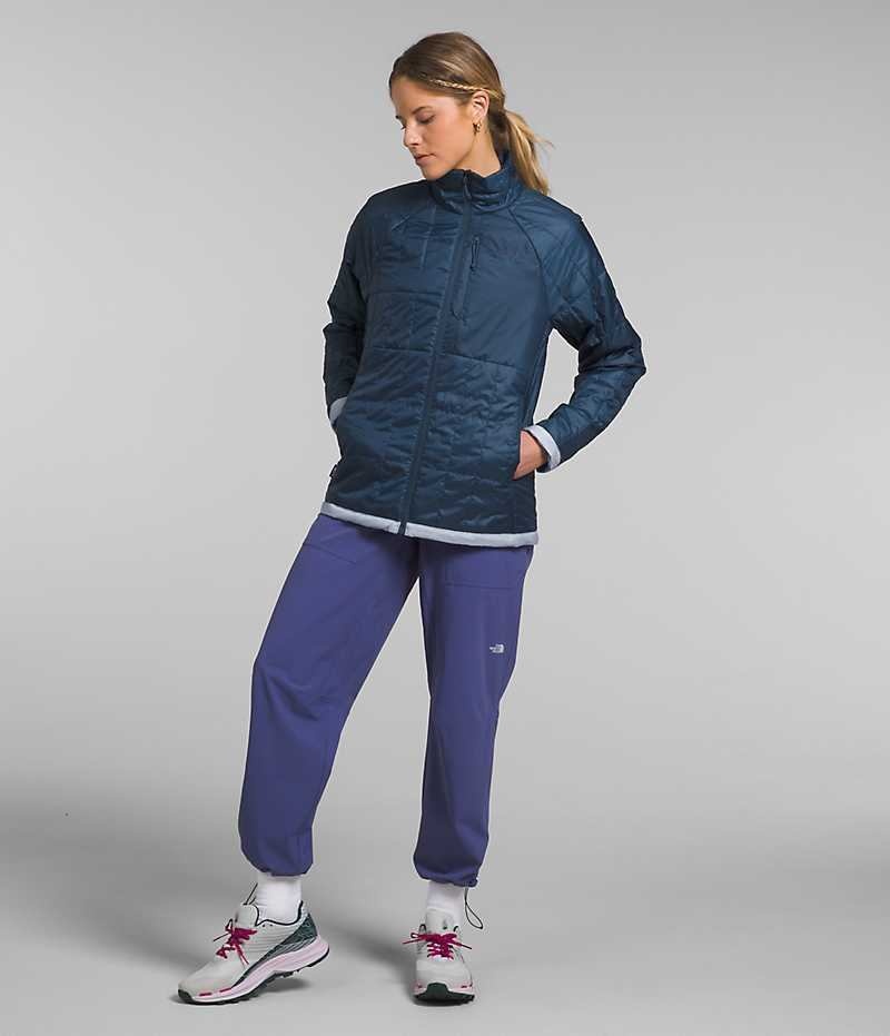 The North Face Circaloft Aşağı Ceket Kadın Mavi | ISTANBUL VHGP