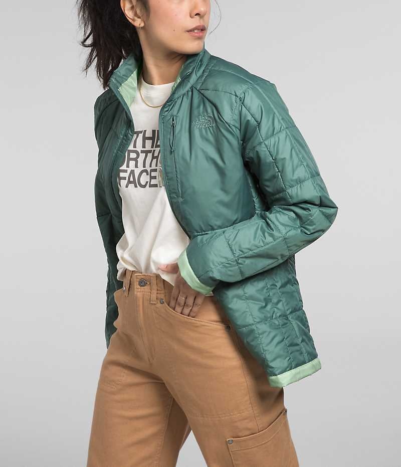 The North Face Circaloft Aşağı Ceket Kadın Turkuaz | ISTANBUL WLZJ