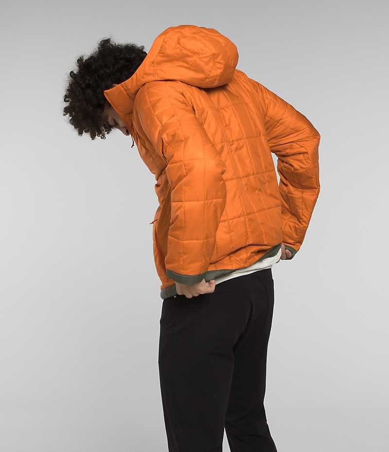 The North Face Circaloft ¼-Zip Pullover Aşağı Ceket Erkek Turuncu | TÜRKIYE PIFW