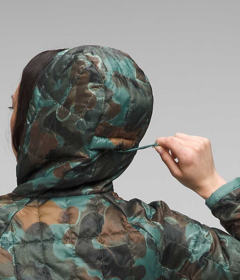 The North Face Circaloft ¼-Zip Pullover Aşağı Ceket Kadın Camo | TÜRKIYE XHZT