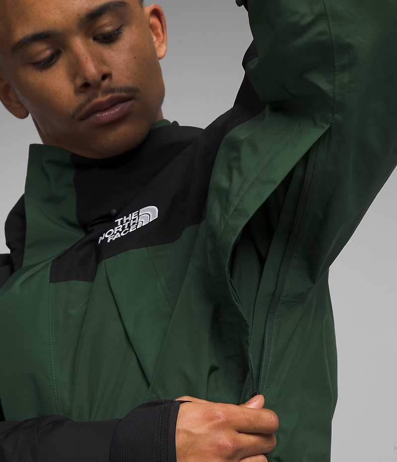 The North Face Clement Triclimate® Yalıtımlı Ceketler Erkek Yeşil Siyah | ISTANBUL DFVK