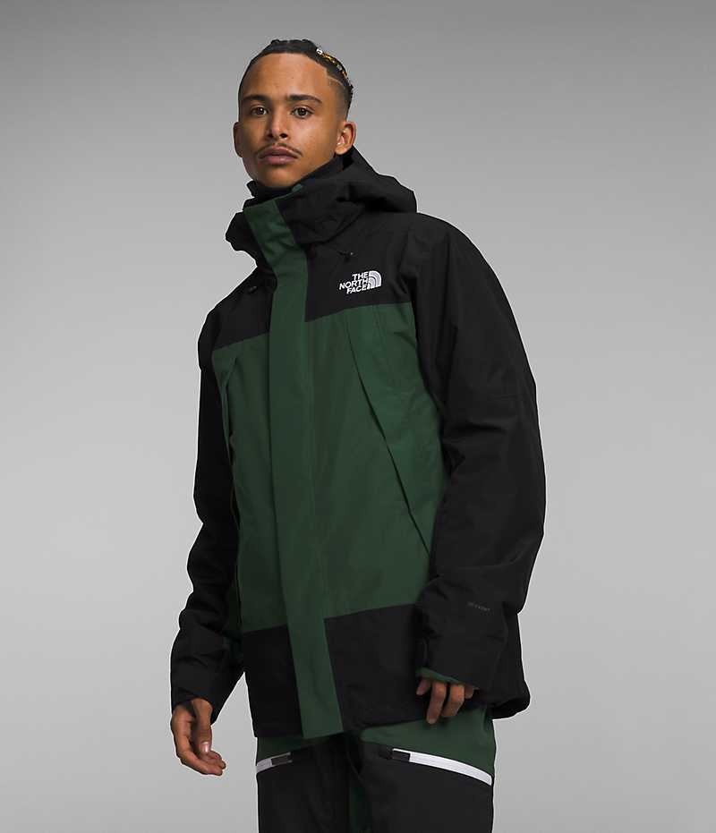 The North Face Clement Triclimate® Yalıtımlı Ceketler Erkek Yeşil Siyah | ISTANBUL DFVK