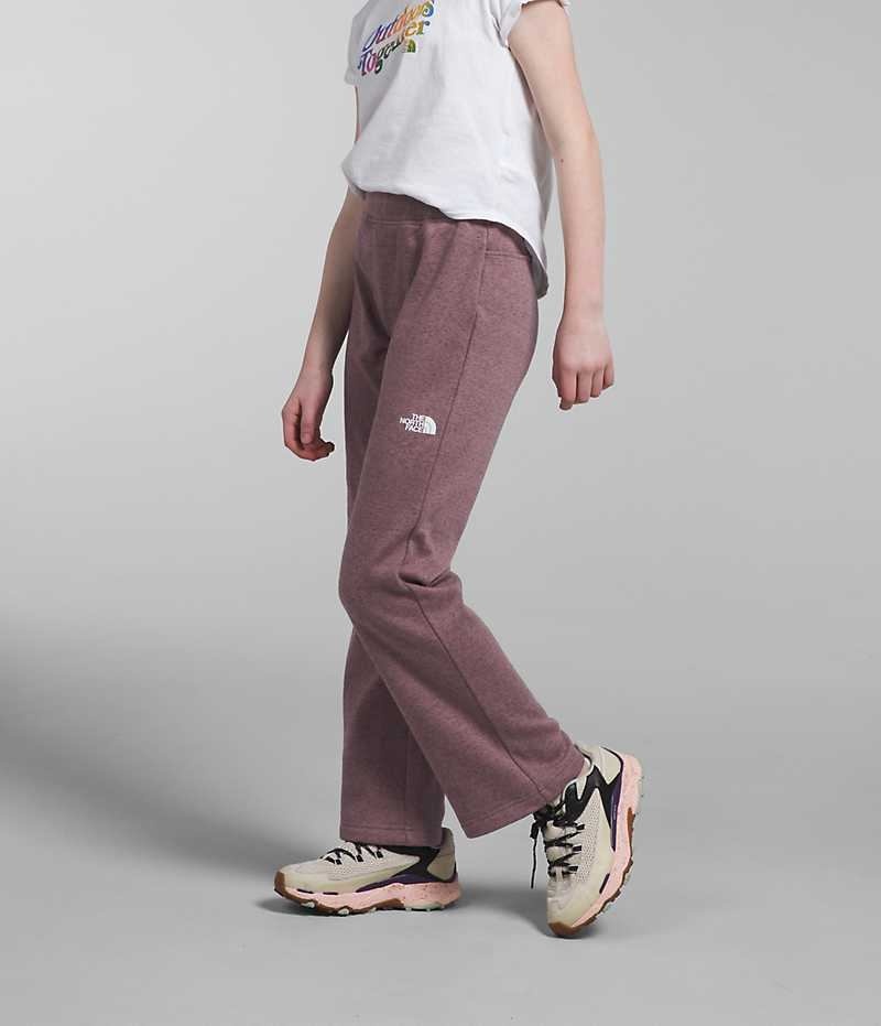 The North Face Cozy Dream Fleece Geniş Leg Polar Pantolon Kiz Çocuk Küpe Çiçeği | ISTANBUL XEMQ