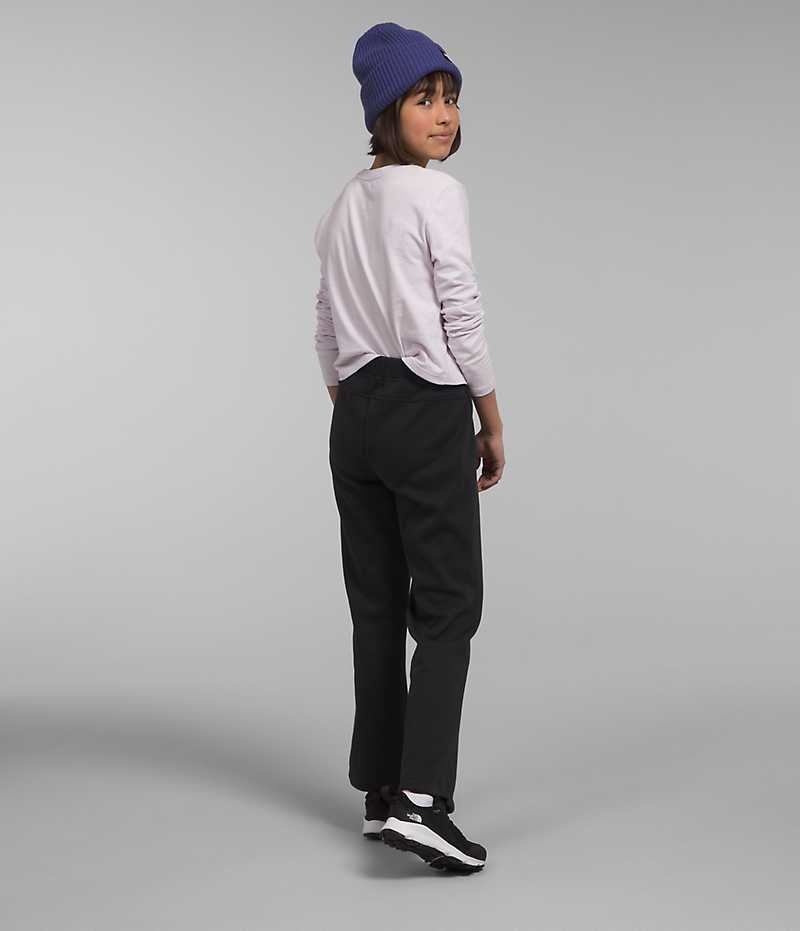 The North Face Cozy Dream Fleece Geniş Leg Polar Pantolon Kiz Çocuk Siyah | TÜRKIYE EOSZ