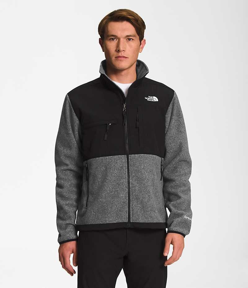 The North Face Denali Polar Ceketler Erkek Gri | TÜRKIYE HOZY