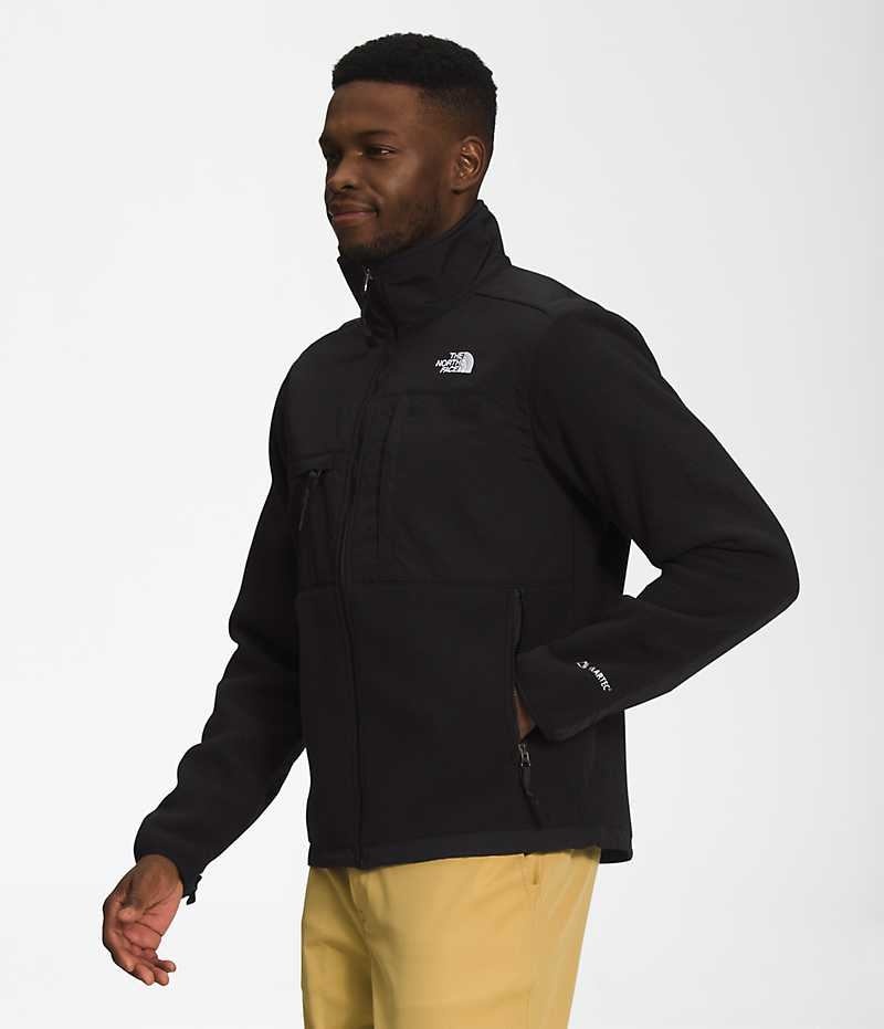 The North Face Denali Polar Ceketler Erkek Siyah | ISTANBUL VDHF