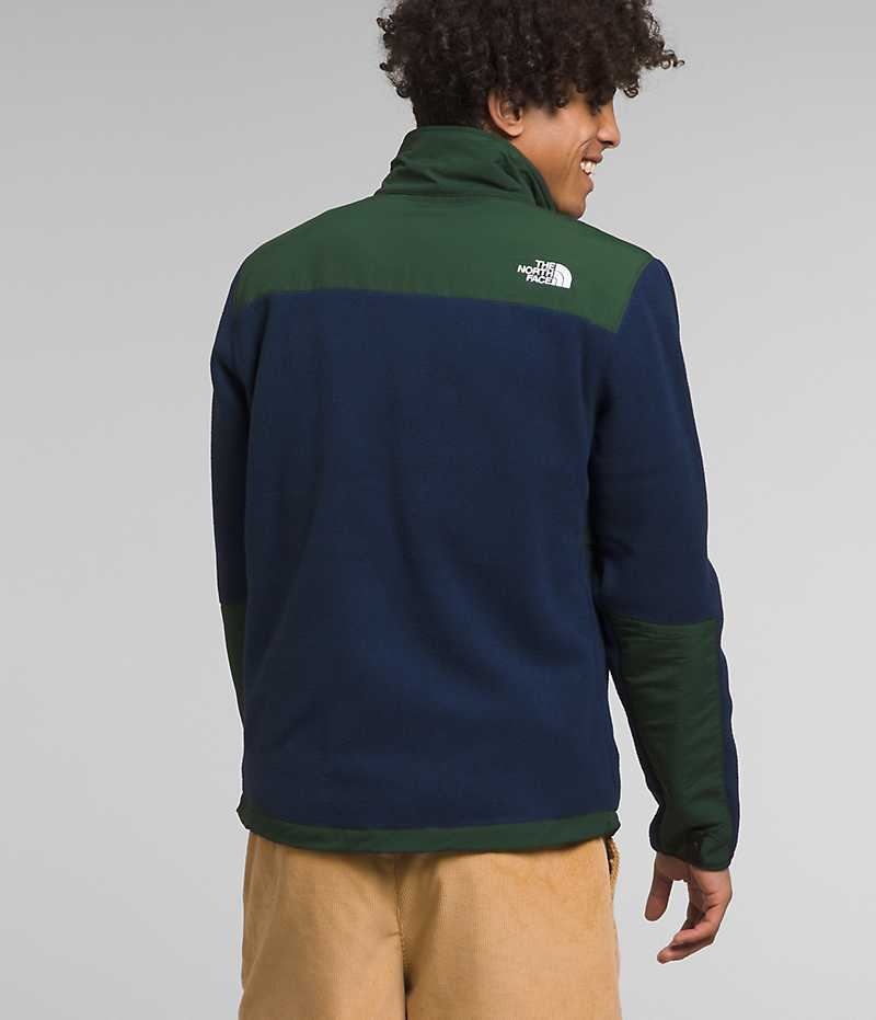 The North Face Denali Polar Ceketler Erkek Lacivert Yeşil | ISTANBUL LGEY
