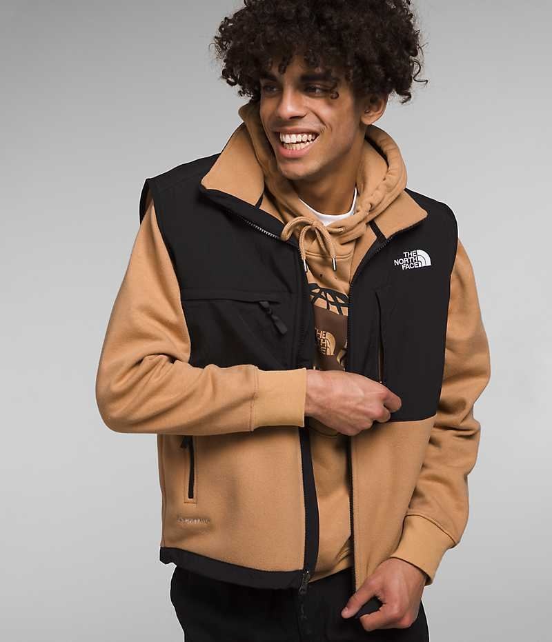 The North Face Denali Yelek Erkek Haki Siyah | TÜRKIYE XJTS