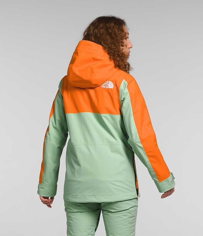 The North Face Driftview Anorak Yalıtımlı Ceketler Kadın Nane Turuncu | ISTANBUL MJFT
