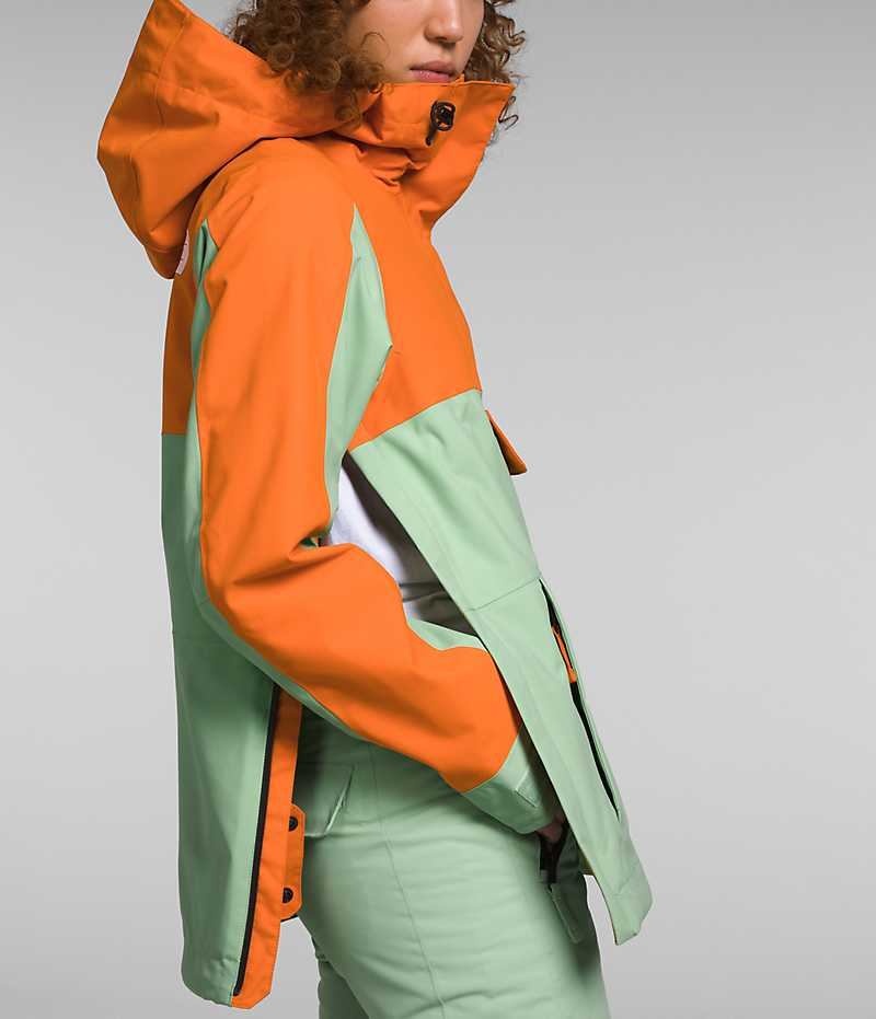 The North Face Driftview Anorak Yalıtımlı Ceketler Kadın Nane Turuncu | ISTANBUL MJFT