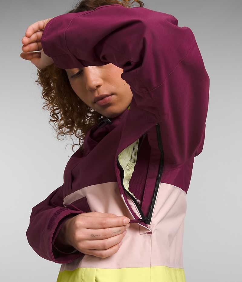 The North Face Driftview Anorak Yalıtımlı Ceketler Kadın Pembe | ISTANBUL QTHA