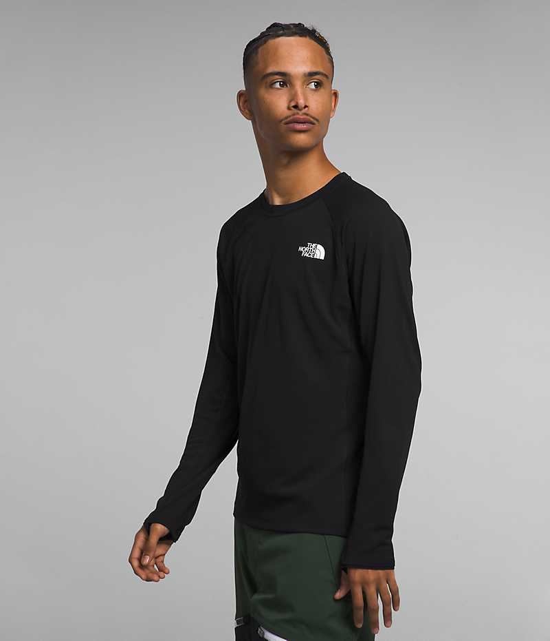 The North Face FD Pro 160 Crew Tişört Erkek Siyah | ISTANBUL VXYO